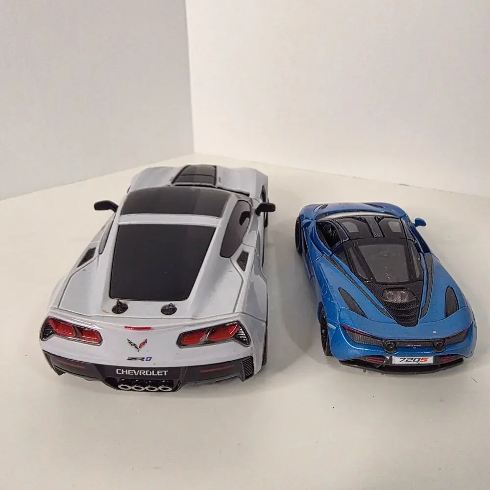 Sharper Image Corvette ZR1 RC Kinsmart McLaren 720S Car Lot Untested